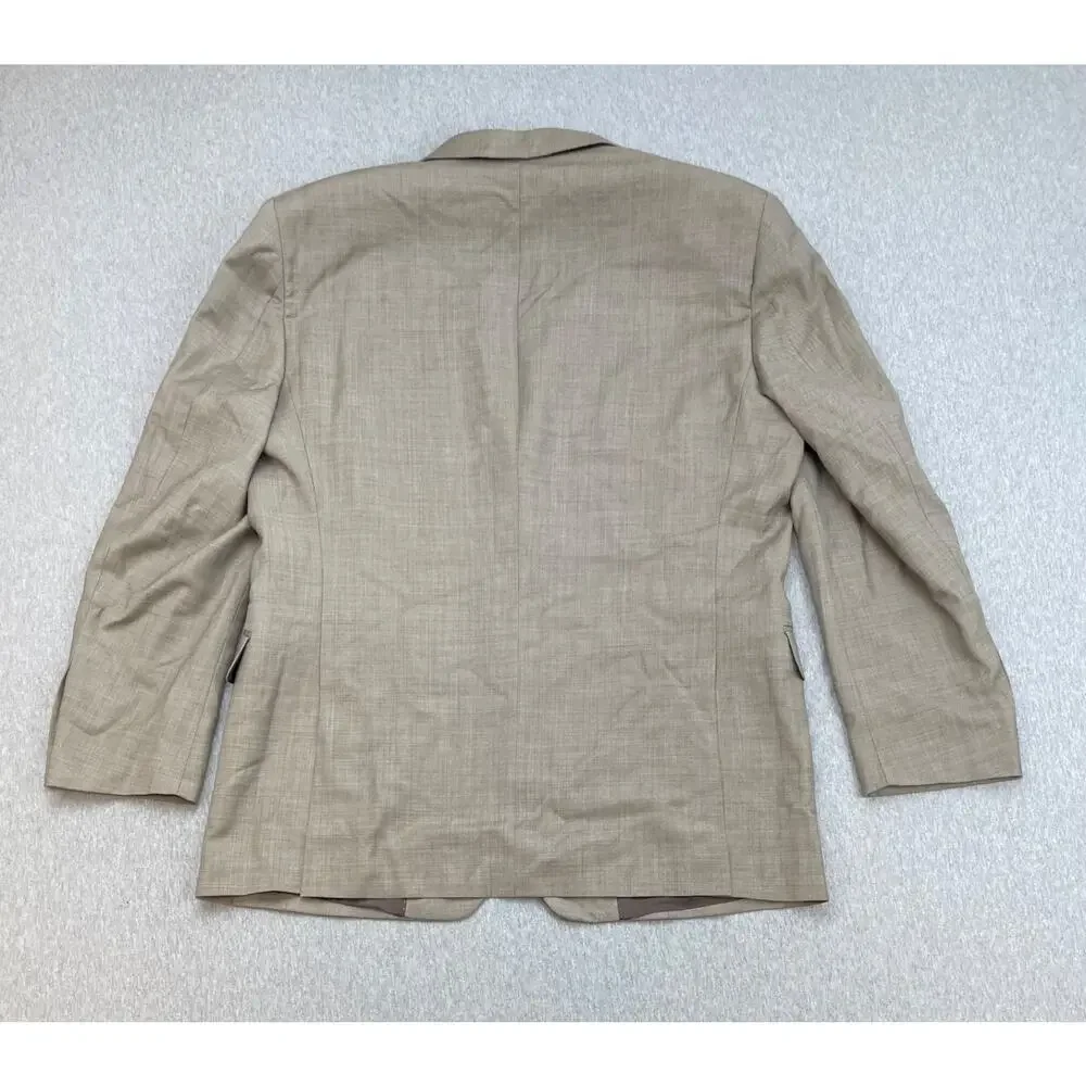 Tommy Hilfiger Blazer‎ Mens 44R Hopsack 100% Wool 2-Button Single Breast Lined
